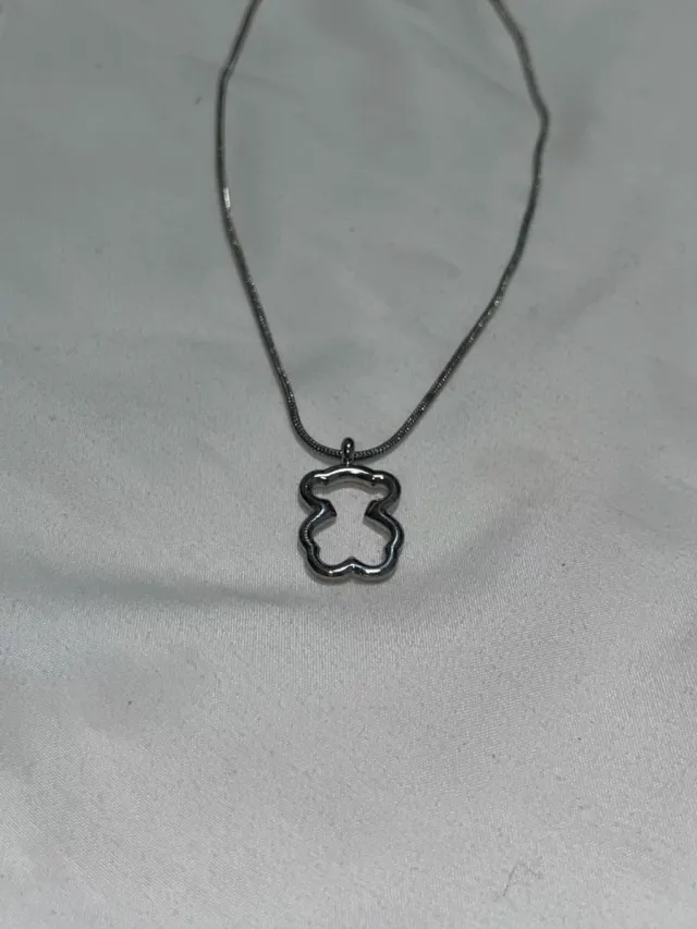 Colgante Tous Oso Básico Plata