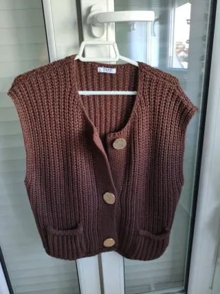 Chaleco TESE marrón talla única