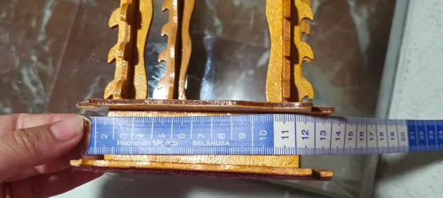 Capilla marquetería antigua madera