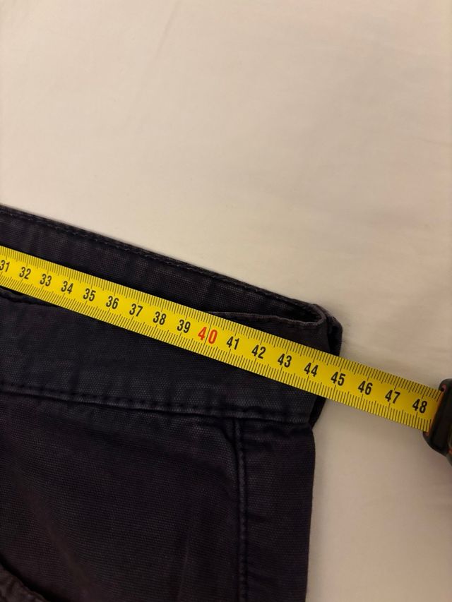 Pantalón corto Pull&Bear azul oscuro T.40