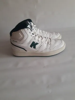 Zapatillas Kelme Blancas y Verdes Talla 42