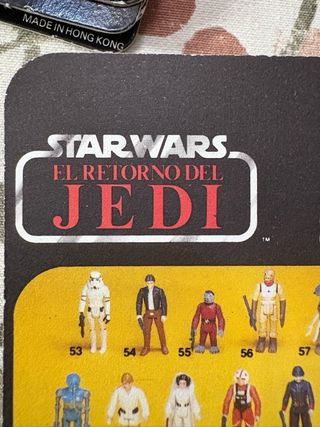 Star Wars vintage Zuckuss PBP TRILOGO MOC