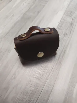 Funda de cuero artesanal para Zippo