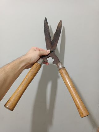 Tijeras de podar antiguas
