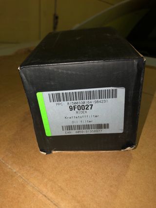 Filtro combustible RIDEX 9F0027 Mini R50 R53