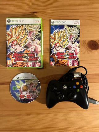 Dragon Ball Raging Blast + Controller Xbox 360