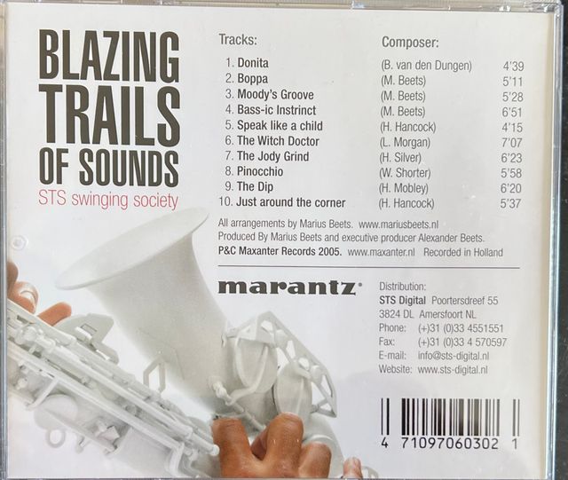 CD STS Swinging Society - Blazing Trails of Sounds