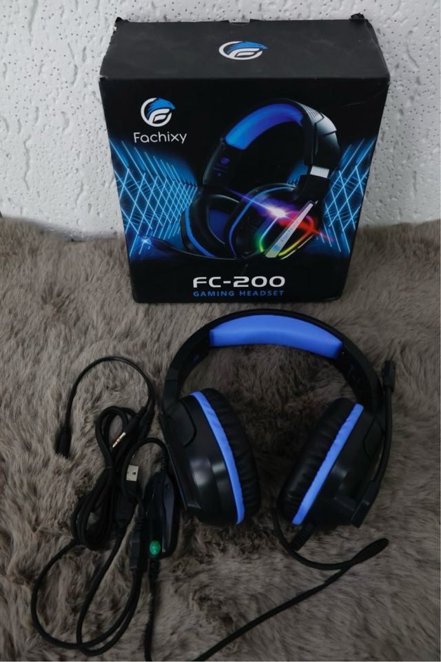 Cascos Gaming Fochlxy PS5, PS4, PC, Xbox One, Swit