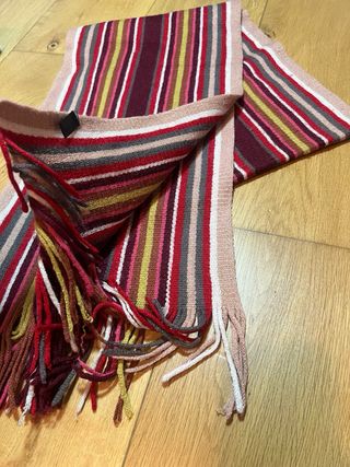 Bufanda mujer rayas multicolor