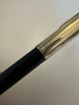 Penna a sfera Aurora 98 placcata oro