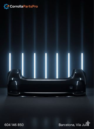 Parachoques trasero Toyota Corolla