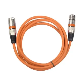 ✅️ Pack 6 Cables XLR DMX Macho-Hembra 1.5m