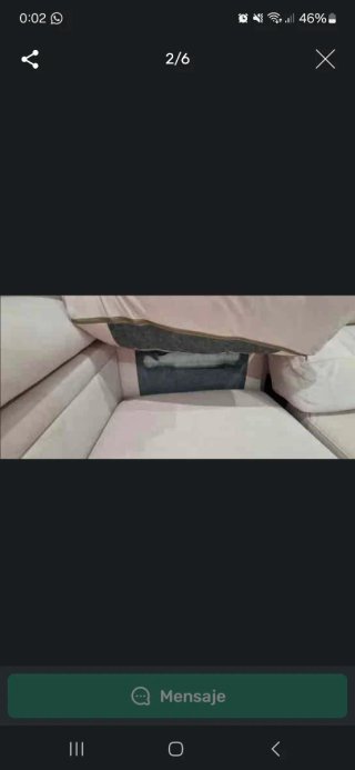 Sofá Chaiselongue Rosa Tela