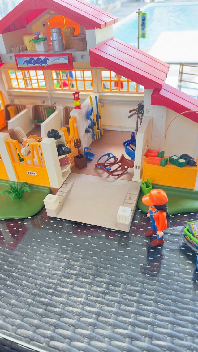 Playmobil Granja hípica con Accesorios