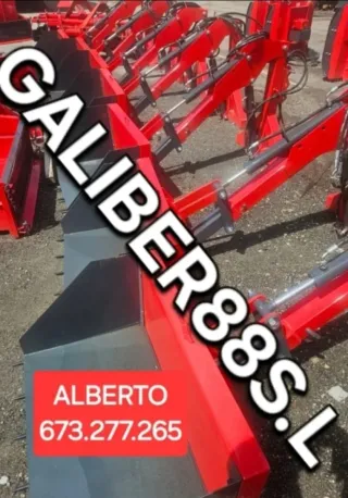 Pala trasera tractor