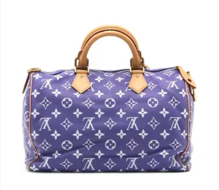 Louis Vuitton Speedy Morado Blanco
