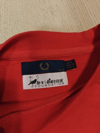 Pieza única: Jersey Fred Perry x Amy Winehouse - L