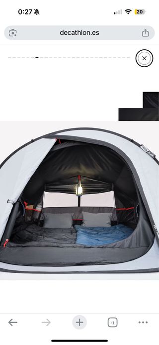 Tienda de campaña Quechua 2 Seconds