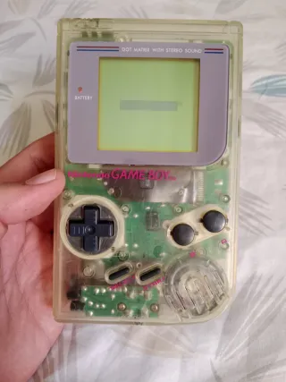 Nintendo Game Boy Original 1989 Transparente