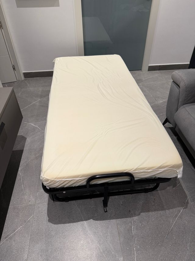 DICTAC Cama Plegable Cama de Invitados 90 x 200 cm