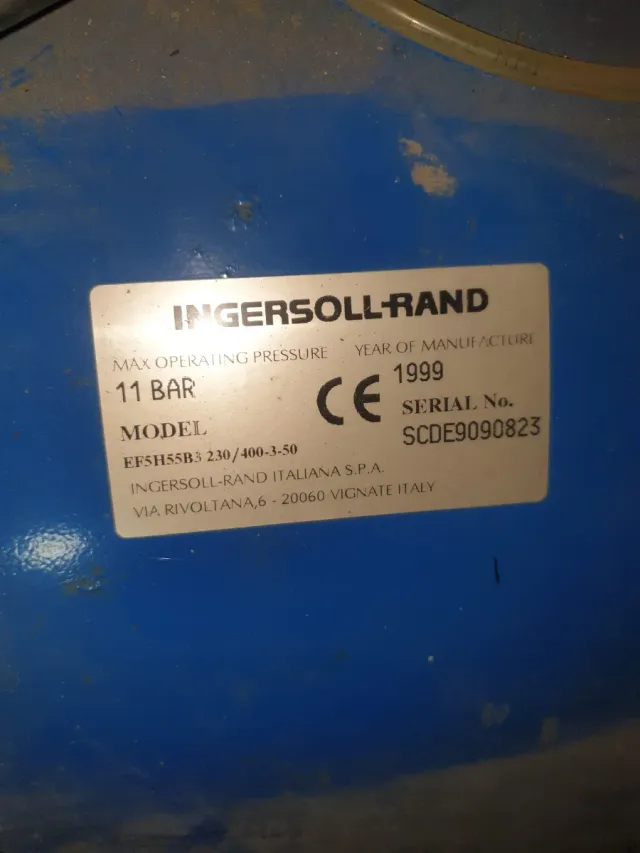 Compresor Ingersoll-Rand 11 BAR 1999