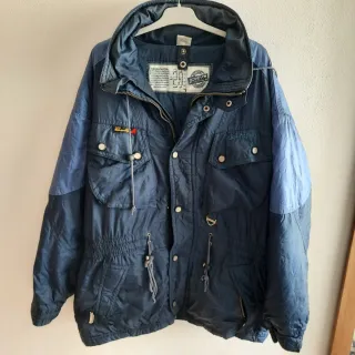Parka Vintage John Smith Azul Multicolor