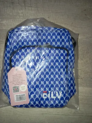 Bandolera MLB azul con estampado NY