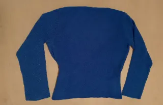 Cardigan blu Miss Edith taglia M