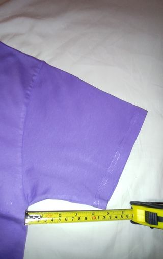 Camiseta Morada Talla XL con Dibujo