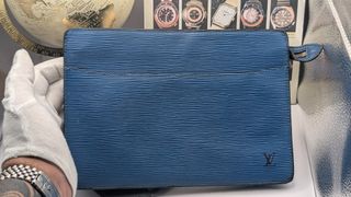 Neceser Gucci Vintage Azul