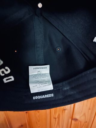 Gorra DSquared2 ICON Negra Blanca