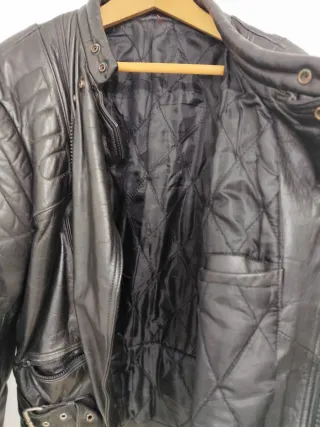 Chaqueta de piel para moto Talla XL