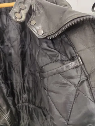 Chaqueta de piel para moto Talla XL