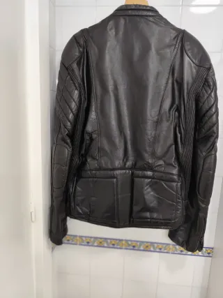 Chaqueta de piel para moto Talla XL