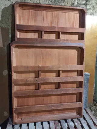 Mesa de comedor grande de madera