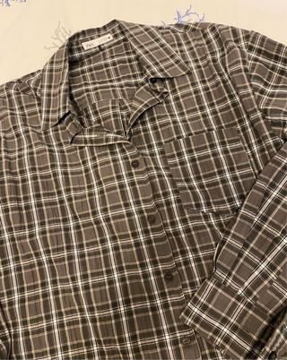 Camisa Zara cuadros con bolsillo