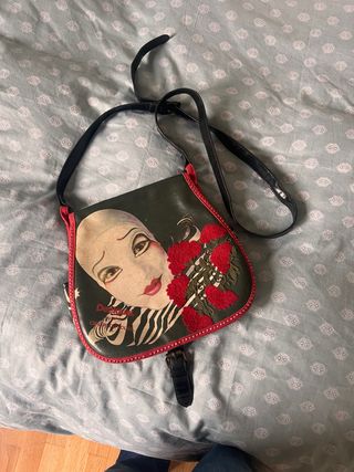 Bolso bandolera Desigual estampado