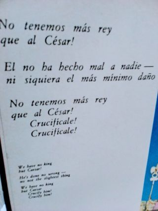 JESUCRISTO SUPERSTAR
LIBRETO DEL FILM    1975