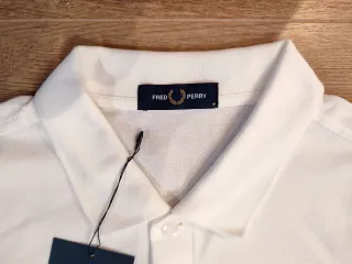 Polo Fred Perry M6000 Blanco