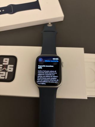 Apple Watch Serie 9 GPS Blu Navy