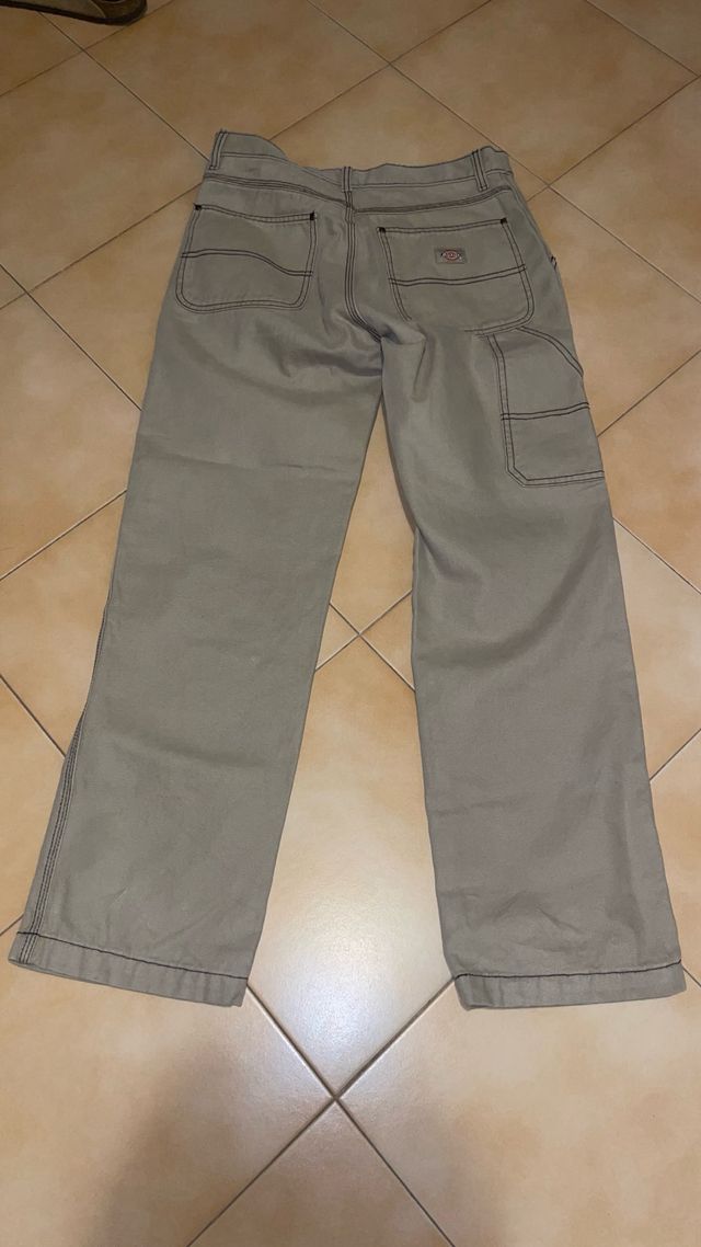 Pantaloni Dickies beige donna