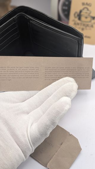 Cartera Bottega Veneta de piel trenzada