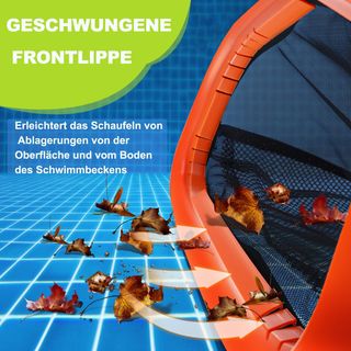 Recogedor de hojas con mango