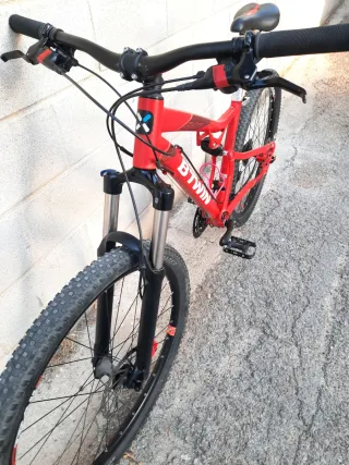 Bicicleta Montaña 27.5 Talla M Roja
