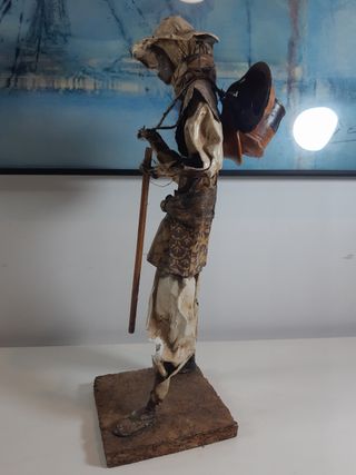 Figura Papel Maché Mexicana 32cm