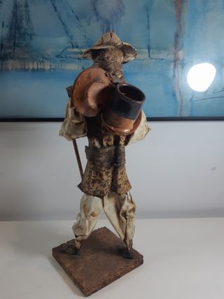 Figura Papel Maché Mexicana 32cm