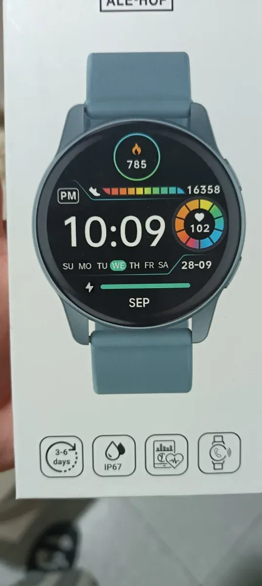 Reloj Inteligente Ale. Hop HD AMOLED