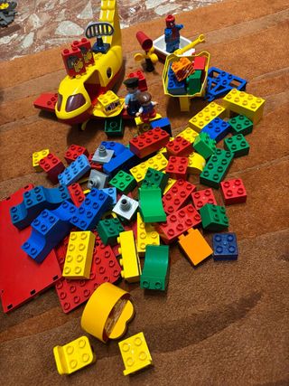 LEGO DUPLO - SET X 80 PEZZI - VIAGGIO IN AEREO