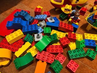 LEGO DUPLO - SET X 80 PEZZI - VIAGGIO IN AEREO