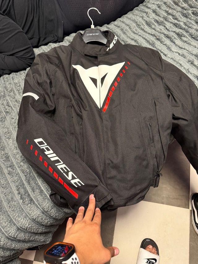 Chaqueta Dainese Moto Negra